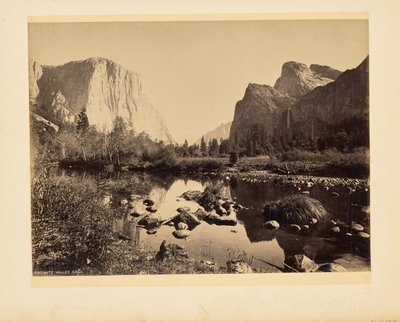 Yosemite Valley, Californien af John K. Hillers