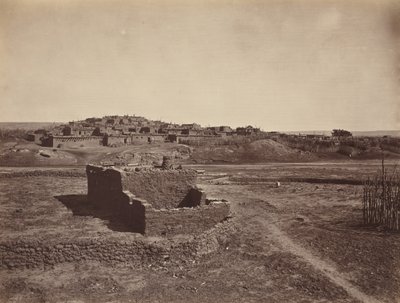 Zuni Pueblo, 1879 (foto) af John K. Hillers