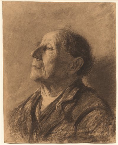 Portræt af en gammel mand, ca. 1884. af John Kavanagh