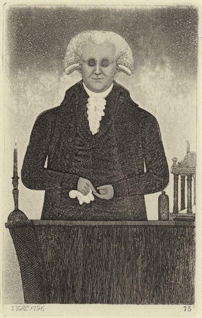 Portræt af Henry Moyes af John Kay