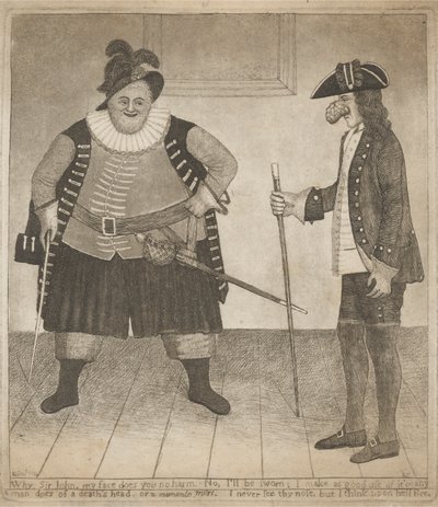 "Hvorfor, Sir John, mit ansigt skader dig ikke..." af John Kay