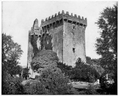 Blarney Castle, Irland, 1800-tallet. af John L. Stoddard