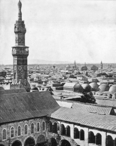 Damaskus, Syrien, slutningen af det 19. århundrede af John L. Stoddard