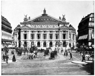 Grand Opera House, Paris, slutningen af det 19. århundrede af John L. Stoddard