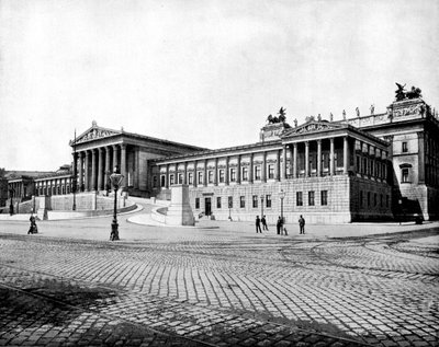 Houses of Parliament, Wien, 1893. af John L. Stoddard