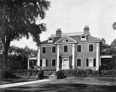 Longfellows House, Cambridge, Massachusetts, USA, 1893. af John L. Stoddard