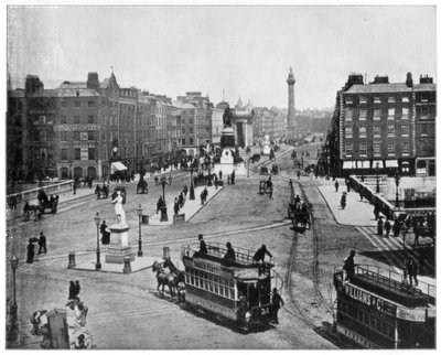 Sackville Street, Dublin, slutningen af det 19. århundrede. af John L. Stoddard