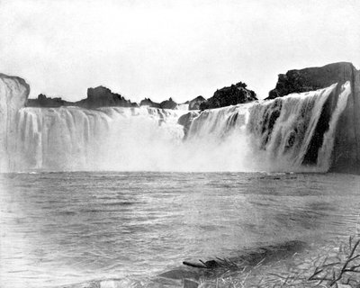 Exploitation Falls, Idaho, USA, 1893. af John L. Stoddard