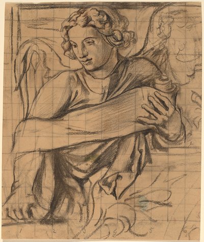 Angel - Trinity Church Vægmaleri af John La Farge