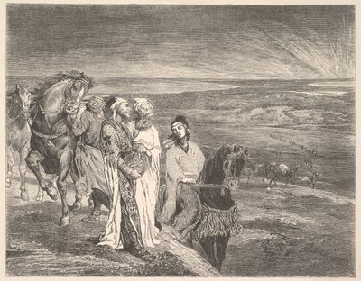 De vise mænd ud af østen, 1868. af John La Farge
