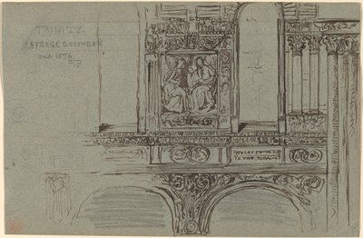 Trinity Church, Boston (skib) - Mural Study af John La Farge