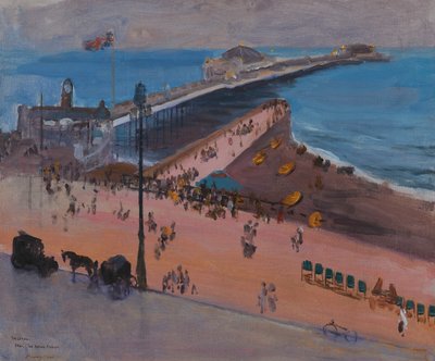 Brighton fra Royal Albion af John Lavery