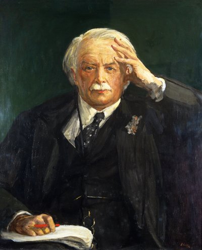 David Lloyd George (olie på lærred) af John Lavery