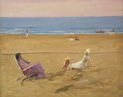 På stranden af John Lavery