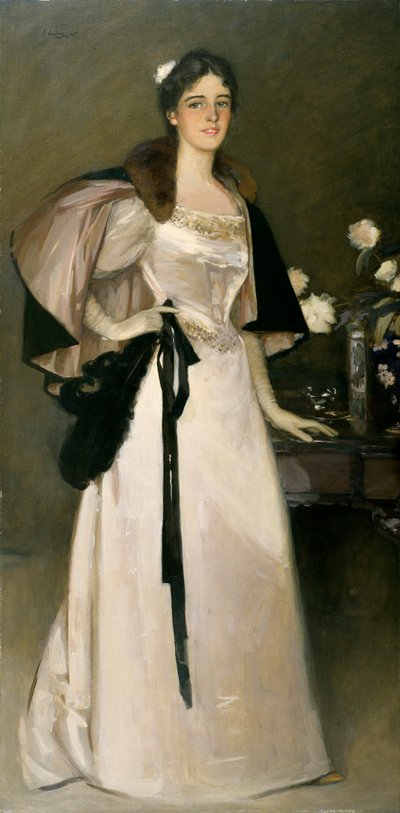 Portræt af Miss Mary Burrell af John Lavery