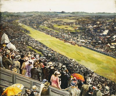 Derbyet af John Lavery