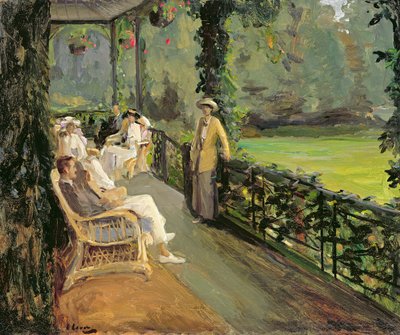 Verandaen, 1912 af John Lavery