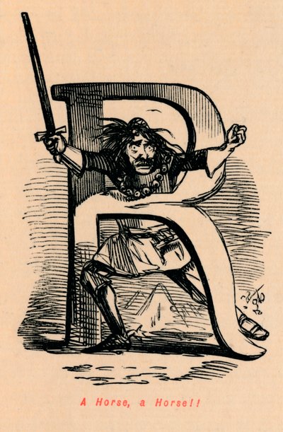 En hest, en hest! !, af John Leech