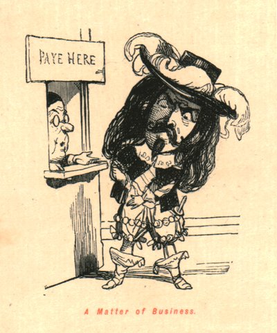 A Matter of Business, 1897. af John Leech