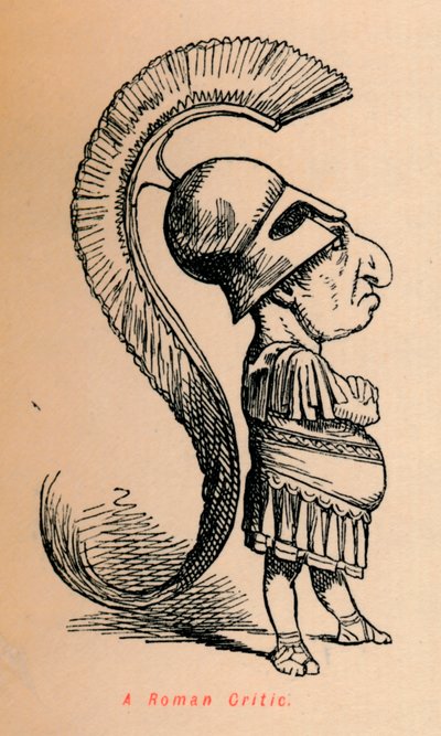 En romersk kritiker, 1852 af John Leech
