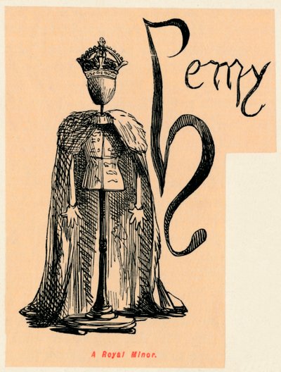 A Royal Minor, c1860, c1860 af John Leech