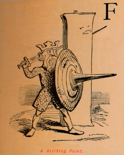 Et slående punkt, c1860, c1860. af John Leech
