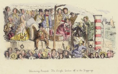 Alarmerende udsigt, de single damer afsted til gravene af John Leech