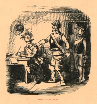 Arrest af Wildman, 1897. af John Leech
