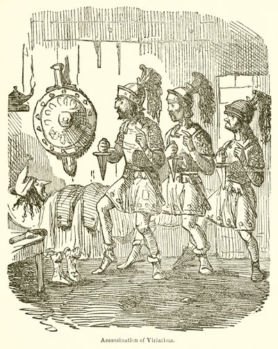 Mordet på Viriathus af John Leech