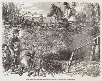 Lukning af jagtsæsonen, udbedring af hullerne af John Leech