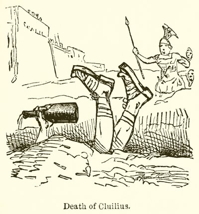 Cluilius død af John Leech