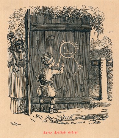 Tidlig britisk kunstner, c1860, c1860 af John Leech