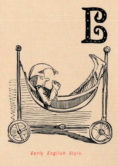 Tidlig engelsk stil, c1860, c1860 af John Leech