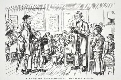 Grundskoleuddannelse - samvittighedsklausulen af John Leech