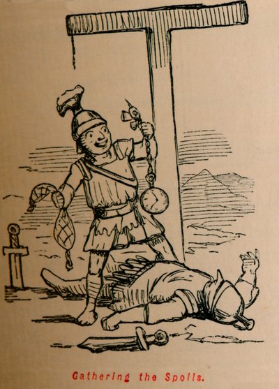 Indsamling af byttet, 1852 af John Leech