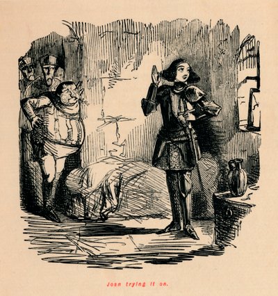 Joan prøver det, af John Leech