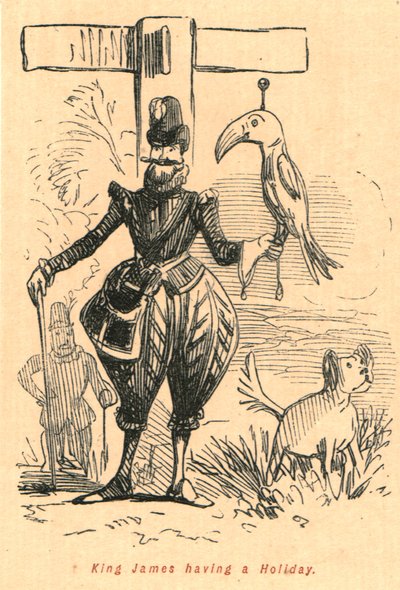King James holder ferie, 1897. af John Leech
