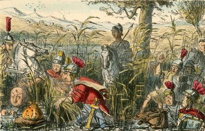 Marius fundet i marsken ved Minturnae af John Leech