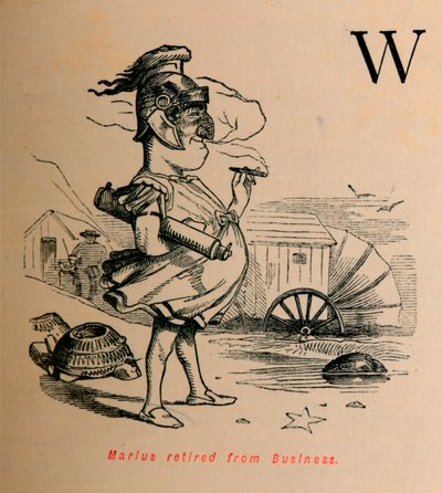 Marius trak sig tilbage fra Business, 1852 af John Leech