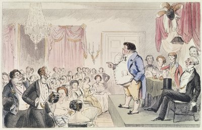 Mr Jorrockss foredrag om Unting, fra en bog af Robert Smith Surtees (1805-64) af John Leech