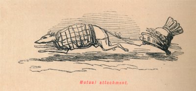 Gensidig fæste, 1852 af John Leech