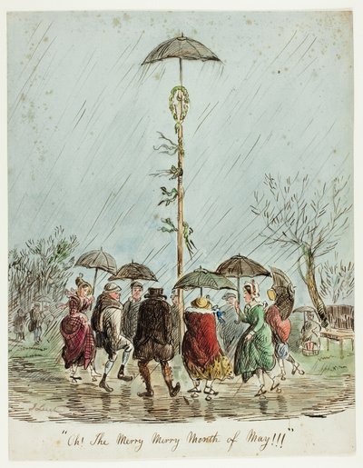 Åh! Den glade, glædelige maj måned!!! af John Leech