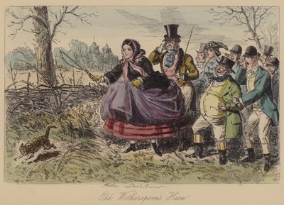 Gamle Wotherspoons Hare! af John Leech