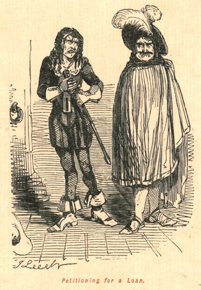 Begæring om et lån, 1897. af John Leech