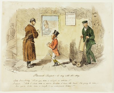 Pleasant Prospect: A Day with the Stag af John Leech