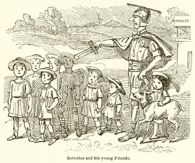 Sertorius og hans unge venner af John Leech