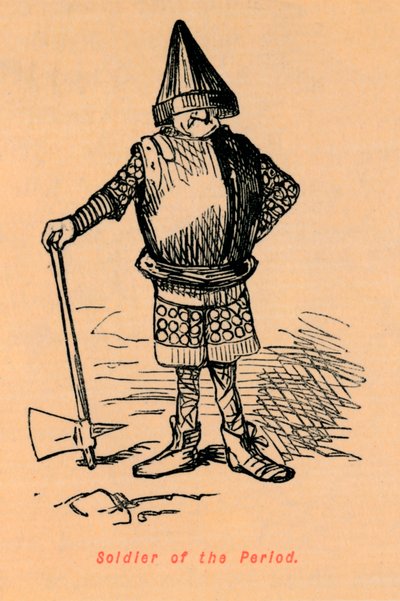 Soldat fra perioden, c1860, c1860 af John Leech