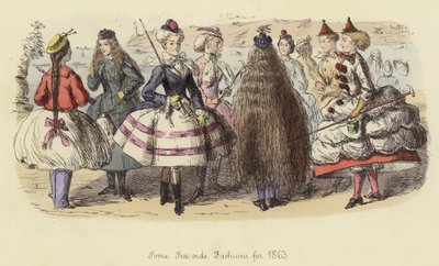 Nogle havmoder fra 1863 af John Leech