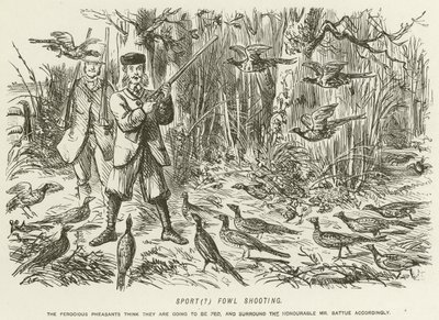 Sport Fowl Shooting af John Leech