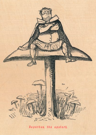 Superbus, opkomlingen, 1852 af John Leech